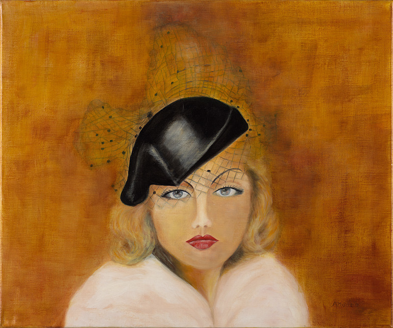 Demain 50x60 Huile sur toile de lin par Ambre B