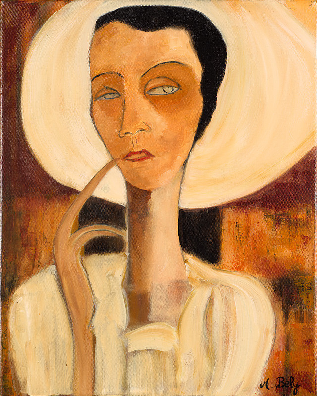 L'insoumise 40x50 Huile sur toile Collection privée