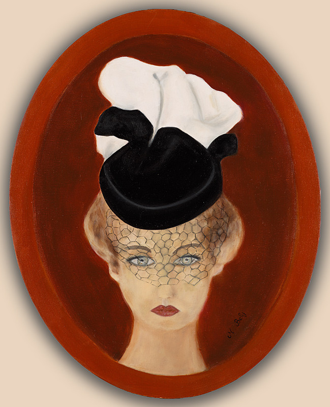 Oui ou non 40x50 Huile sur toile de lin par Ambre B