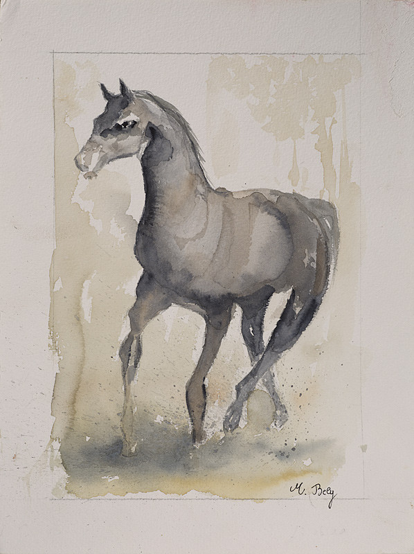 Sans Titre 24x32 Aquarelle par Ambre B