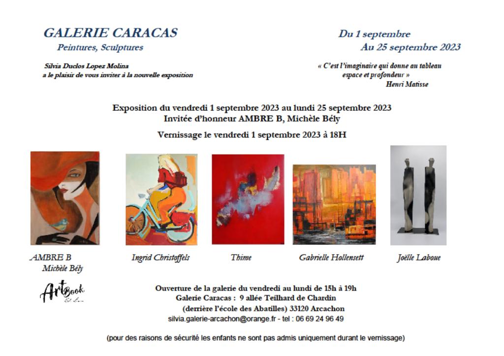 Ambre B invitée d&rsquo;honneur de la Galerie Caracas pour cette rentrée&nbsp;2023